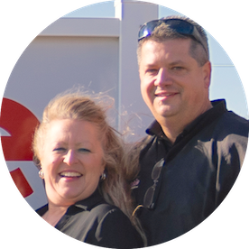 Mike & Carol Scholes